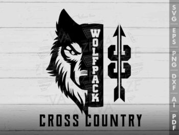 wolfpack cross country svg design azzeva.com 23100921