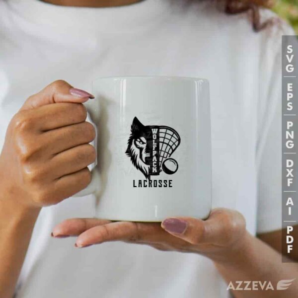 wolfpack lacrosse svg mug design azzeva.com 23100917