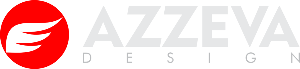 azzeva design logo 2023 white 2