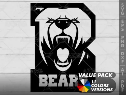 db bear in b letter c design azzeva com