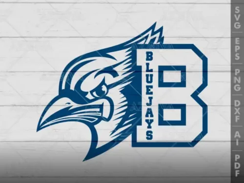 dc blue jay with b letter c design azzeva com