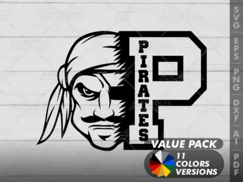 db pirate with p letter c design azzeva com