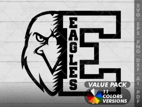 db eagle with e letter c design azzeva com