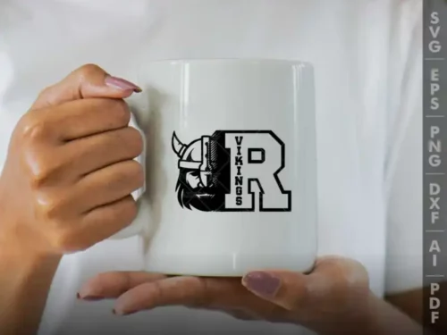db viking with r letter c mug azzeva com