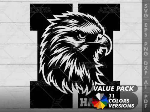 db hawk in h letter c design azzeva com