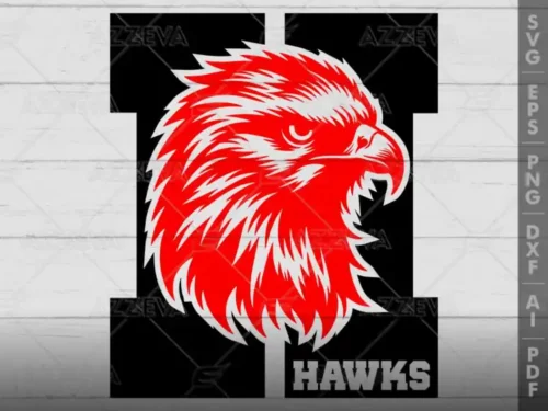 dm hawk in h letter c design azzeva com